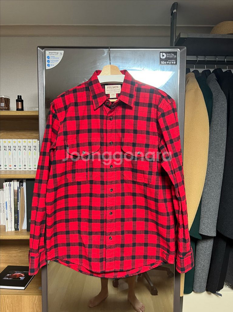 Filson 필슨 알라스칸 가이드 레드 플란넬 셔츠/s--2