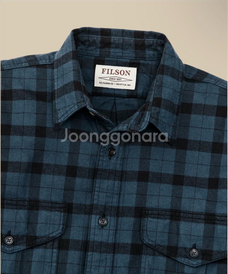 Filson필슨 알라스칸 가이드 미드나잇 플란넬 셔츠s--1