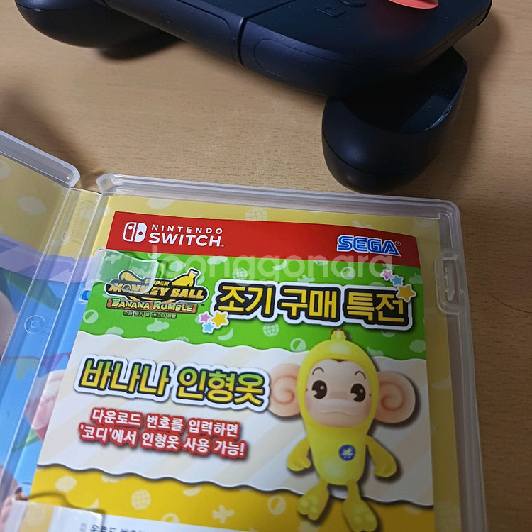 스위치 슈퍼몽키볼 바나나럼블 팝니다 (조기특전O)--1