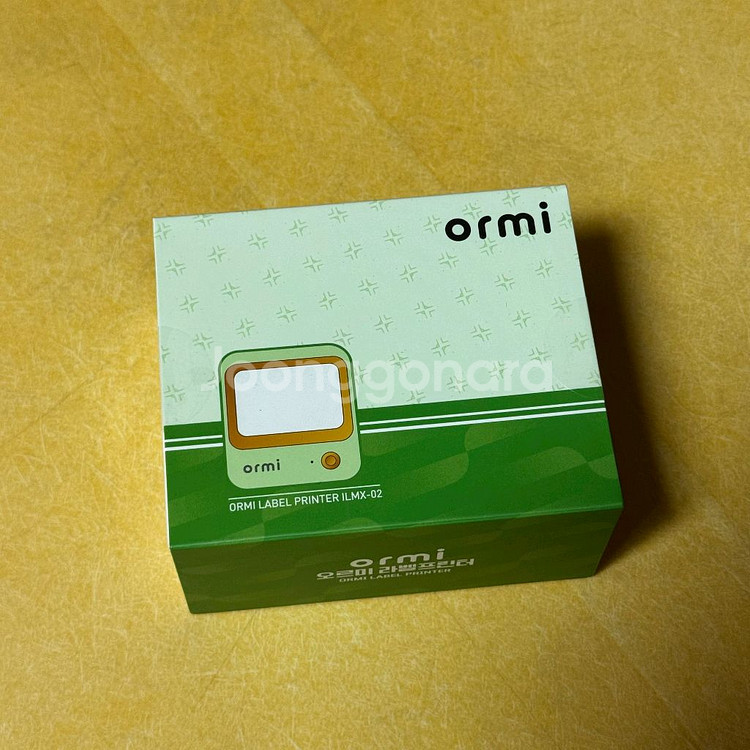 오르미 라벨프린터 휴대용 무선 네임스티커 라벨기 ILM--2