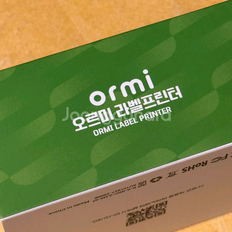 오르미 라벨프린터 휴대용 무선 네임스티커 라벨기 ILM--4