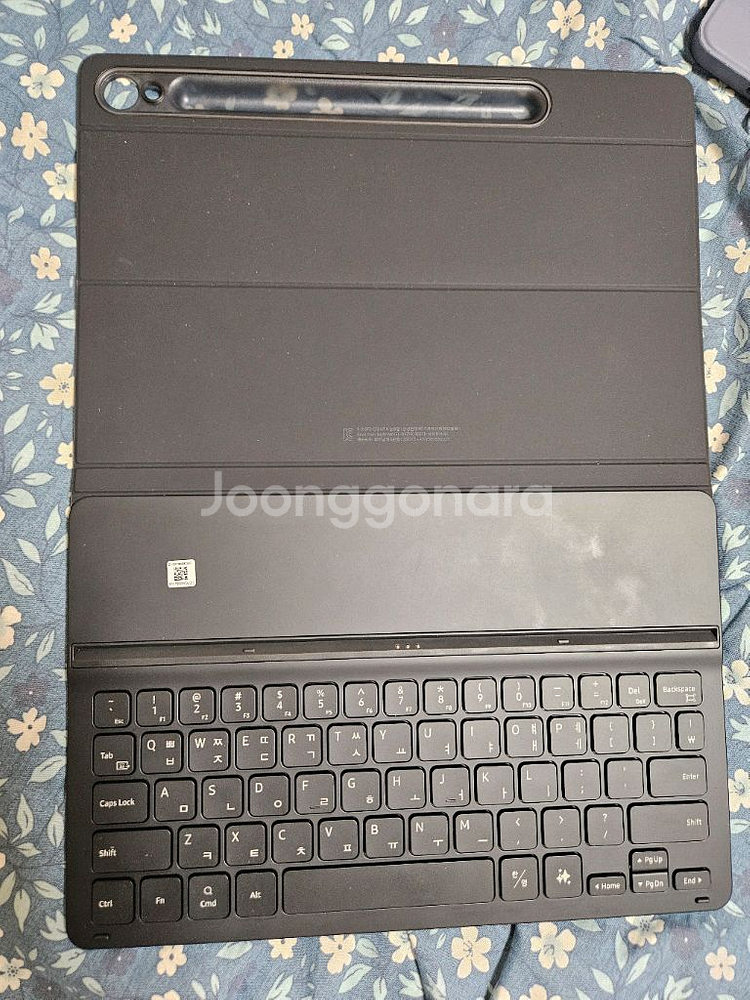 갤럭시탭 s9,s10fe 용 AI 슬림 키보드케이스 팜--0