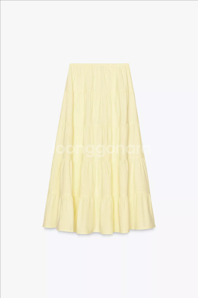 zara 자라 패널 롱 스커트 새상품--7