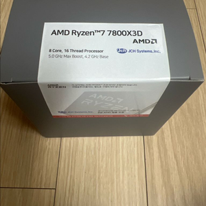 AMD 러이젠 7800X3D 정품 (미개봉)