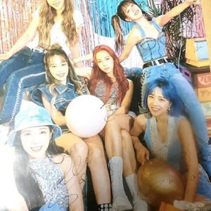 에이프릴 싸인 사인 포스터