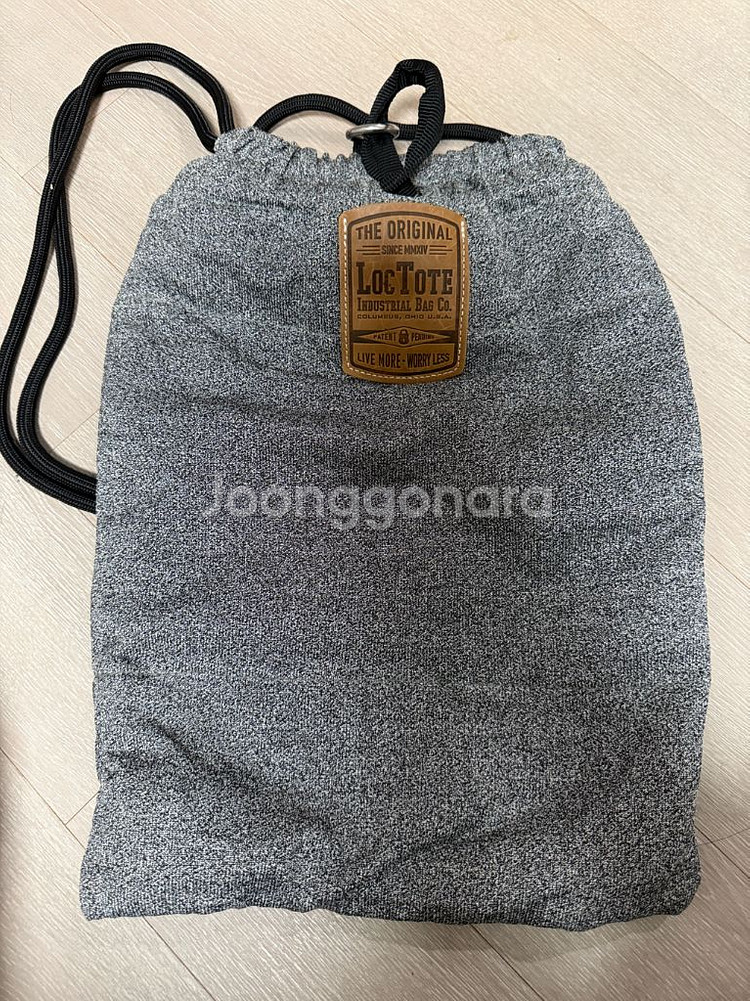 락토트 도난방지 드로스트링 백팩--1
