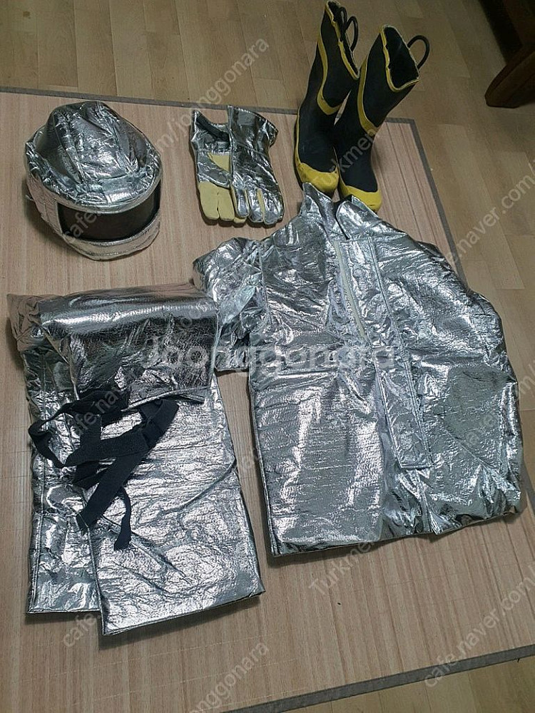 산청공기호흡기, 산청통, 방열 방화복 등 소방허가용품--2