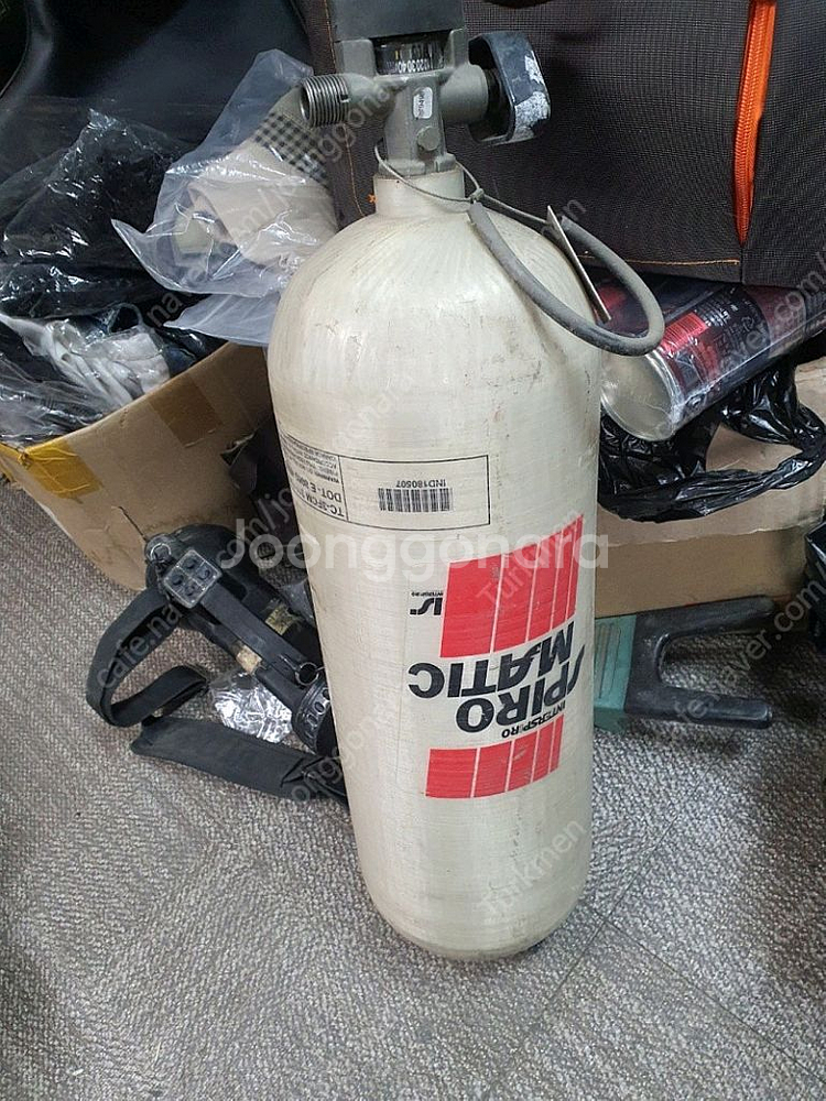 산청공기호흡기, 산청통, 방열 방화복 등 소방허가용품--1