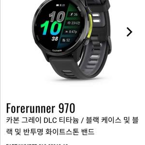 가민 포러너 970