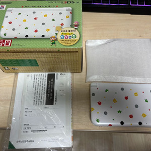 닌텐도 3ds xl 동물의 숲 에디션 상태 좋음
