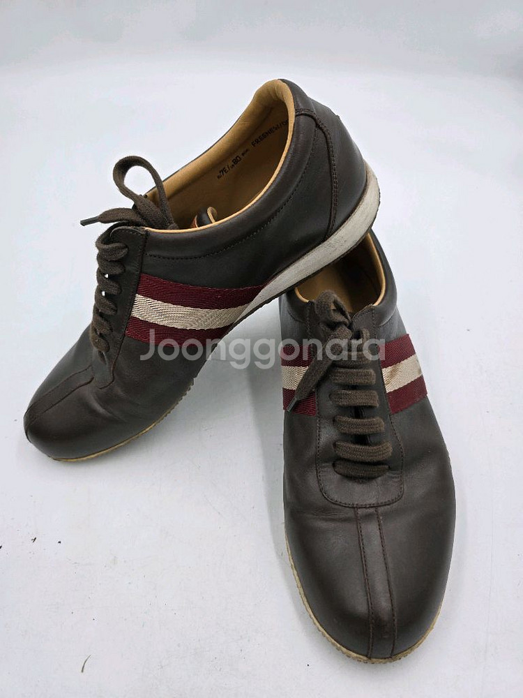 발리 BALLY 가죽 로우 스니커즈245~250(EU7--0