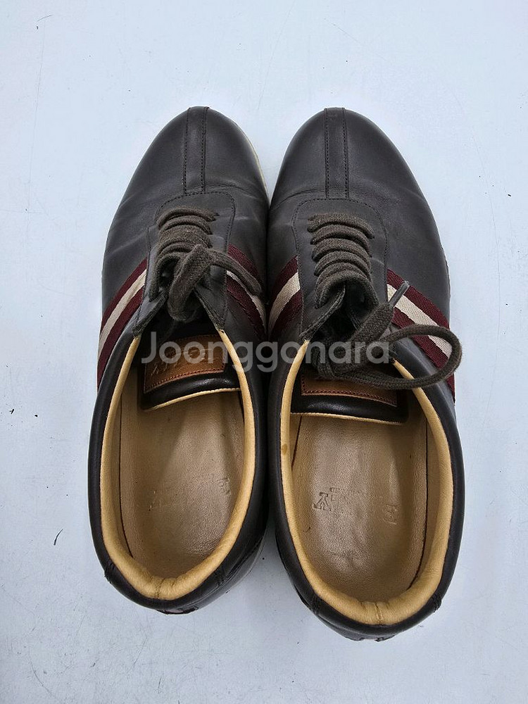 발리 BALLY 가죽 로우 스니커즈245~250(EU7--2