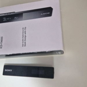 소니녹음기 icd tx650
