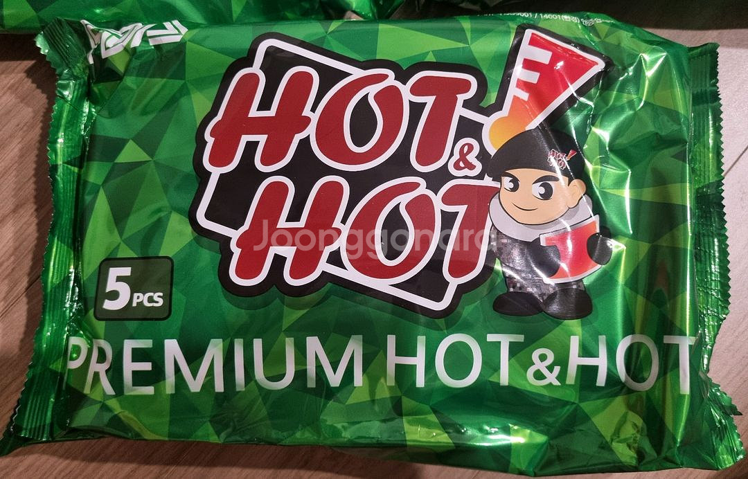 [미개봉] 핫앤핫 프리미엄 대용량 보온대(핫팩) 30개--2