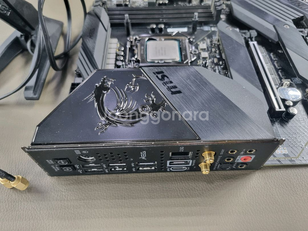 i9 10850k+msi z490유니파이 보드셋팝니다--2