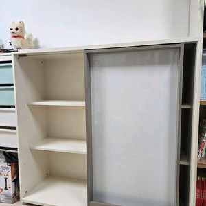 샘키즈 슬라이딩 수납장 자석보드형 1200