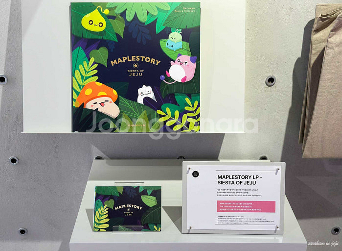 메이플스토리 제주 LP 새상품--0
