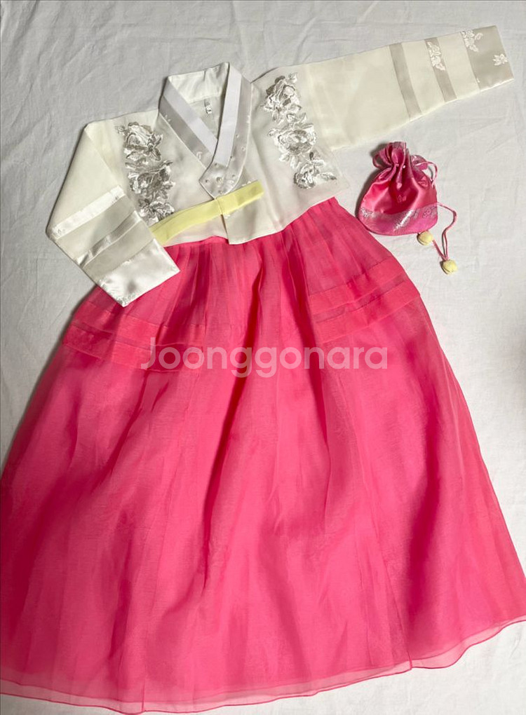 여아 한복 5호+복주머니--0