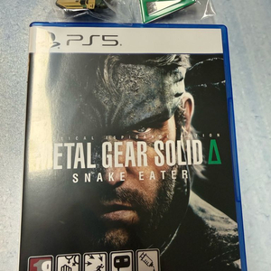PS5 메탈기어솔리드 델타 (코드 미사용) + 배지