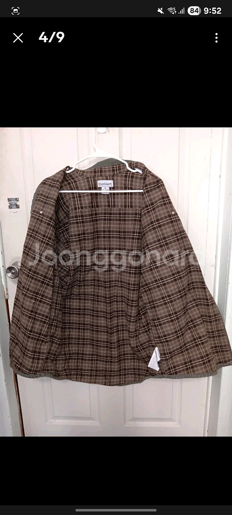 칼하트 s96 셔츠자켓 모스그린--11