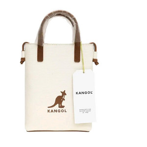 (새상품) 캉골 듀오 캔버스 미니 크로스백