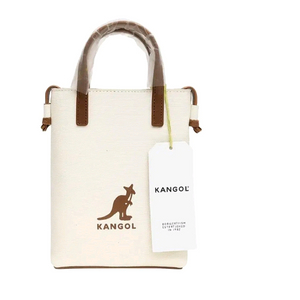 (새상품) 캉골 듀오 캔버스 미니 크로스백