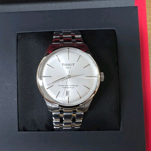 티쏘 슈망데뚜렐 39mm 민트급 실버