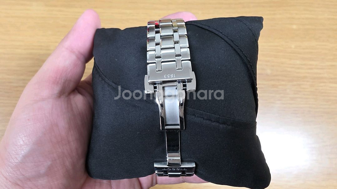 티쏘 슈망데뚜렐 39mm 민트급 실버--3