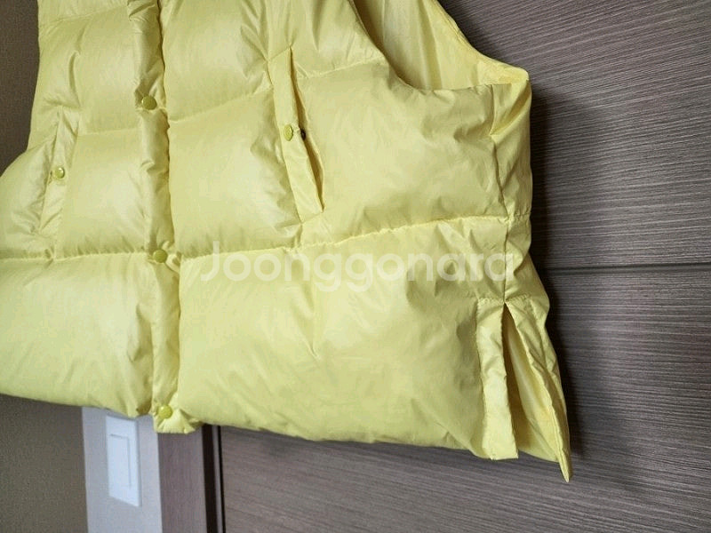 노랑오리조끼패딩--4