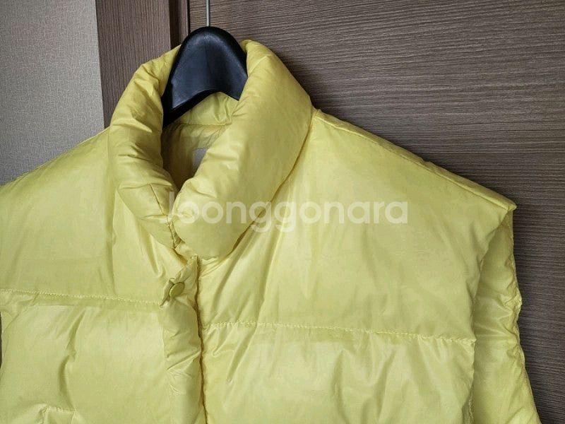 노랑오리조끼패딩--2