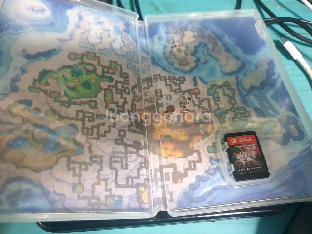 닌텐도 3ds+샤이닝펄 칩--0