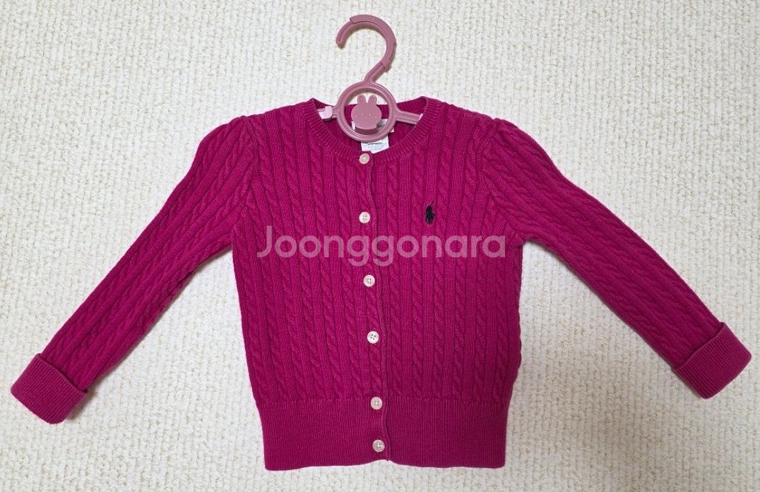 폴로 랄프로렌 여아 가디건 24M--0