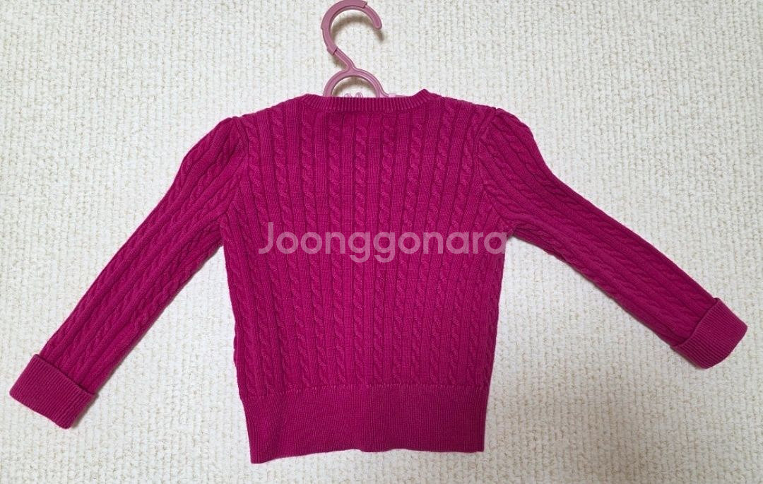 폴로 랄프로렌 여아 가디건 24M--2