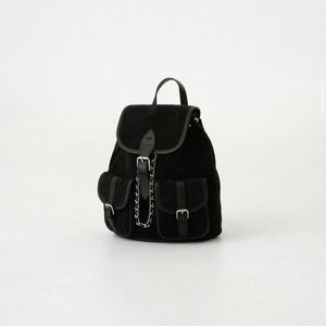 아카이브 제이투유 스웨이드 백팩 블랙 체인끈포함