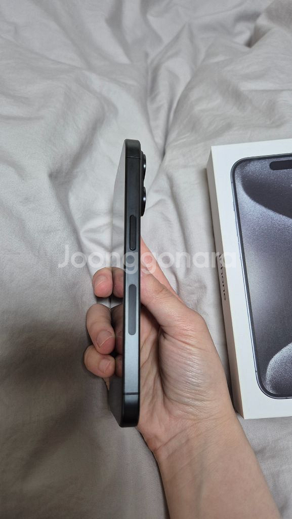 [미국판] 아이폰 15 프로 256GB 블랙 팝니다.--5