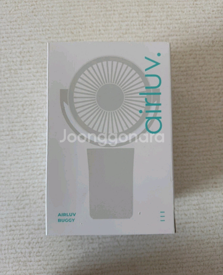 폴레드 에어러브 버기 유모차 선풍기 (새상품)--0
