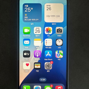 아이폰 12 퍼플 128GB 28만