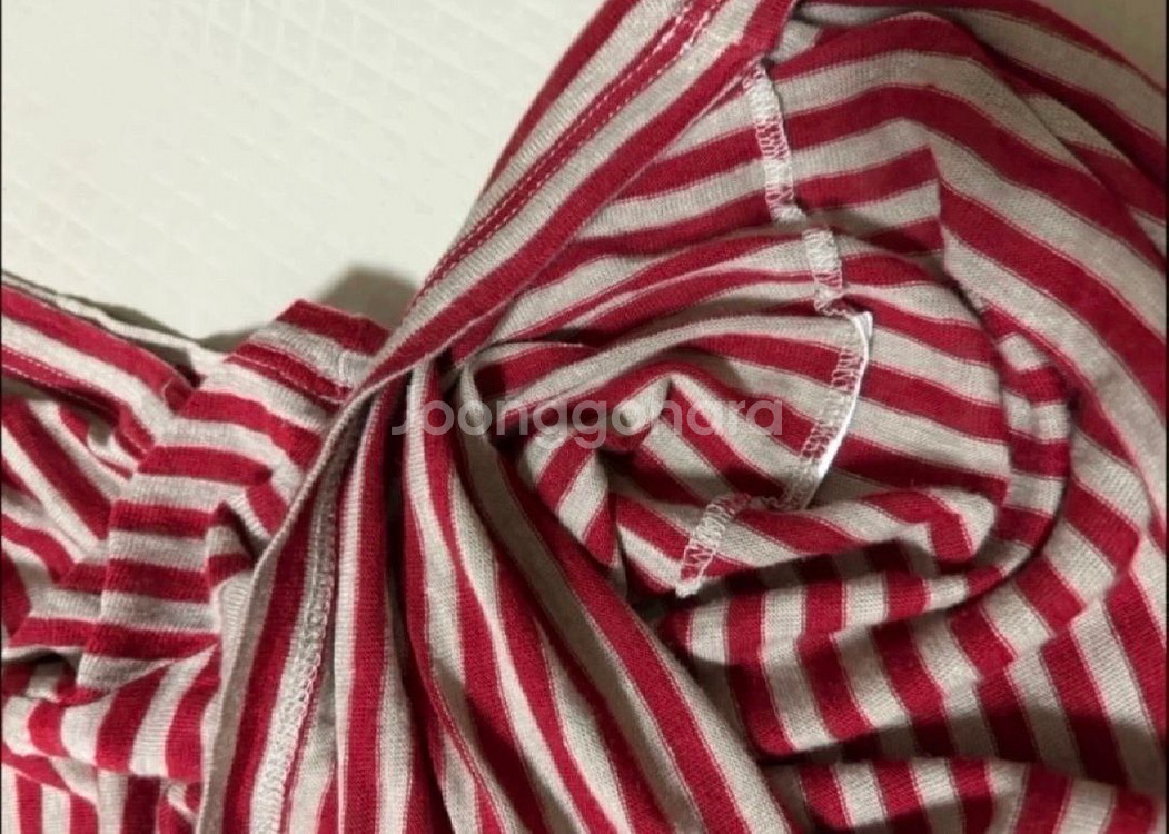 생로랑린넨반팔티--8