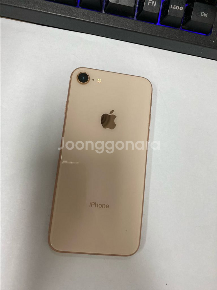 아이폰8 로즈골드 액정SS급 64GB 감성폰--0