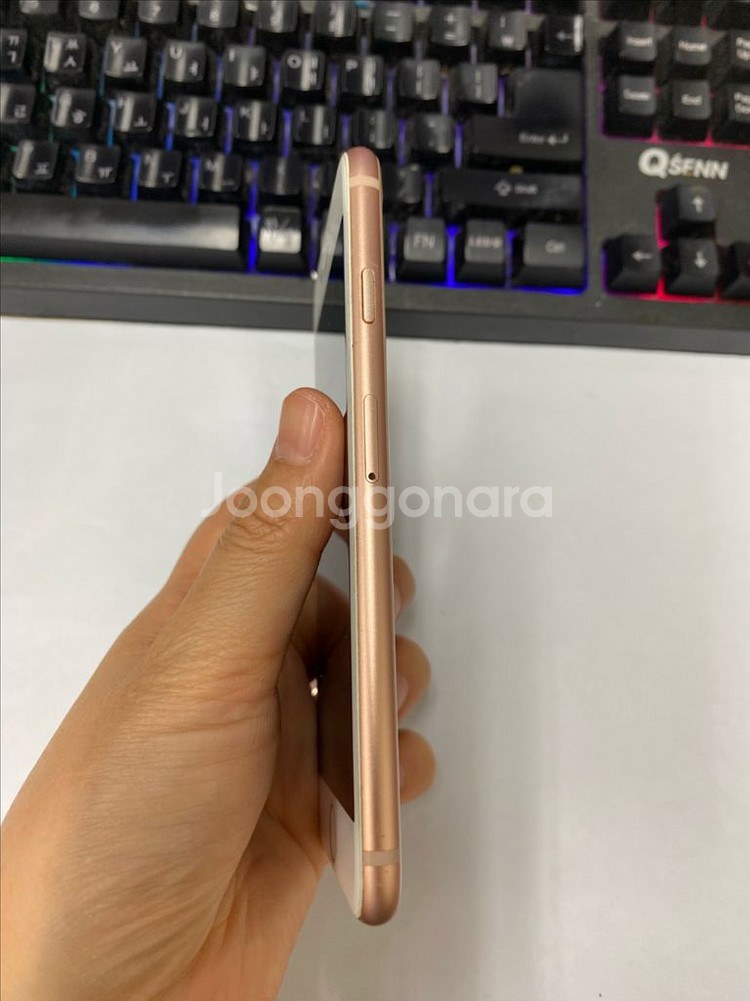 아이폰8 로즈골드 액정SS급 64GB 감성폰--5