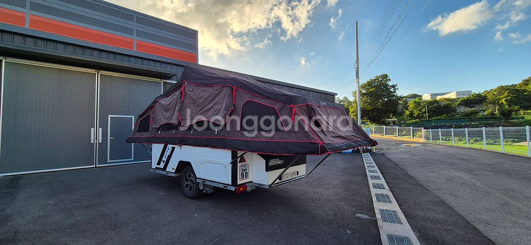 최저가!! 카이트gs 그랜드스타 중고 투폴딩텐트트레일--4