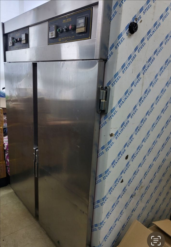 중고스텐건조기 중형 2대(40채반) 식품 제환 농산물 고온 건조기 이미지