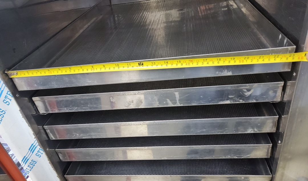 중고스텐건조기 중형 2대(40채반) 식품 제환 농산물 고온 건조기 이미지