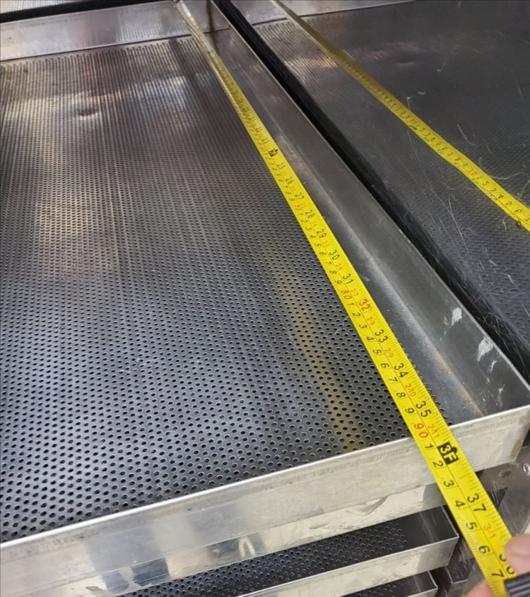 중고스텐건조기 중형 2대(40채반) 식품 제환 농산물 고온 건조기 이미지