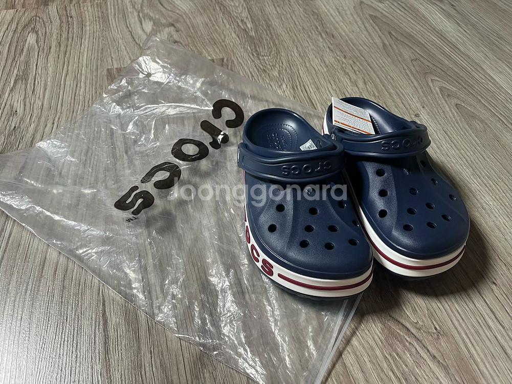 크록스 바야밴드 샌들 네이비 230 새상품--0