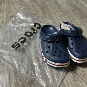 크록스 바야밴드 샌들 네이비 230 새상품