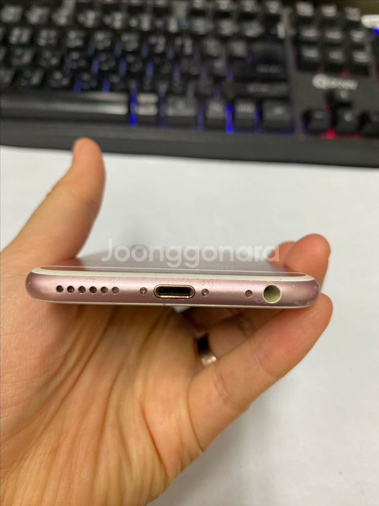 아이폰6S 로즈골드 외관깔끔 64GB 감성폰--6