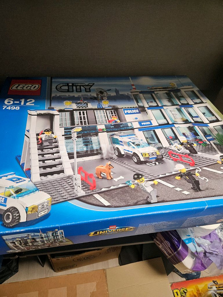 레고 시티 7498 경찰서 미개봉 택포 20만원--0