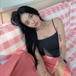 페일제이드 21ss 핑크 슬랙스 팬츠 M