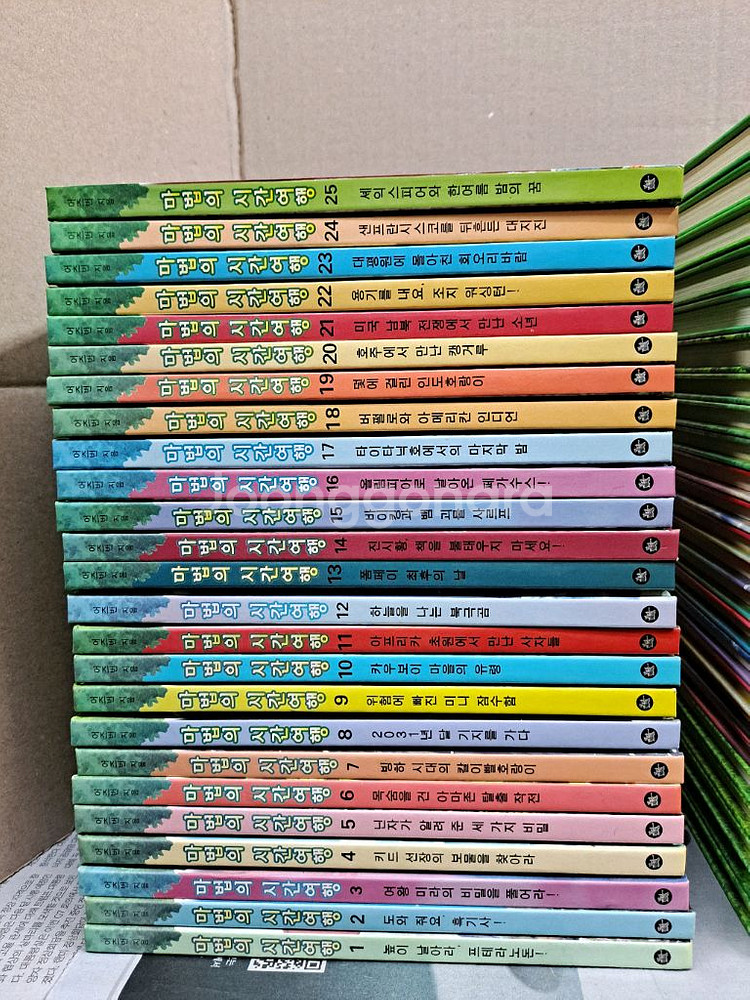 마법의 시간여행 스쿨버스 전49권 택포--1